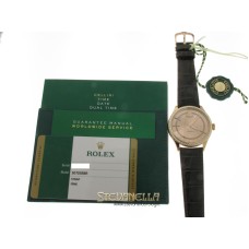 Rolex Cellini oro rosa 18kt diamanti ref. 50705RBR nuovo full set